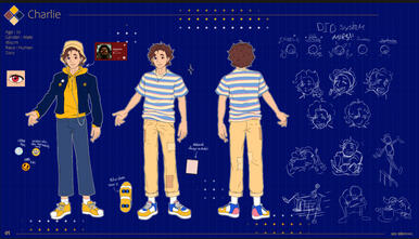 (WIP) Ref sheet (flat color+expr +poses) 50€